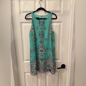 By & By Turquoise Dress